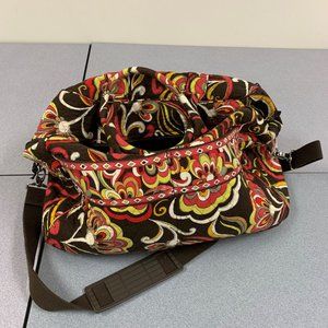 USED-Vera Bradley Weekender Travel Overnight Duffle Bag